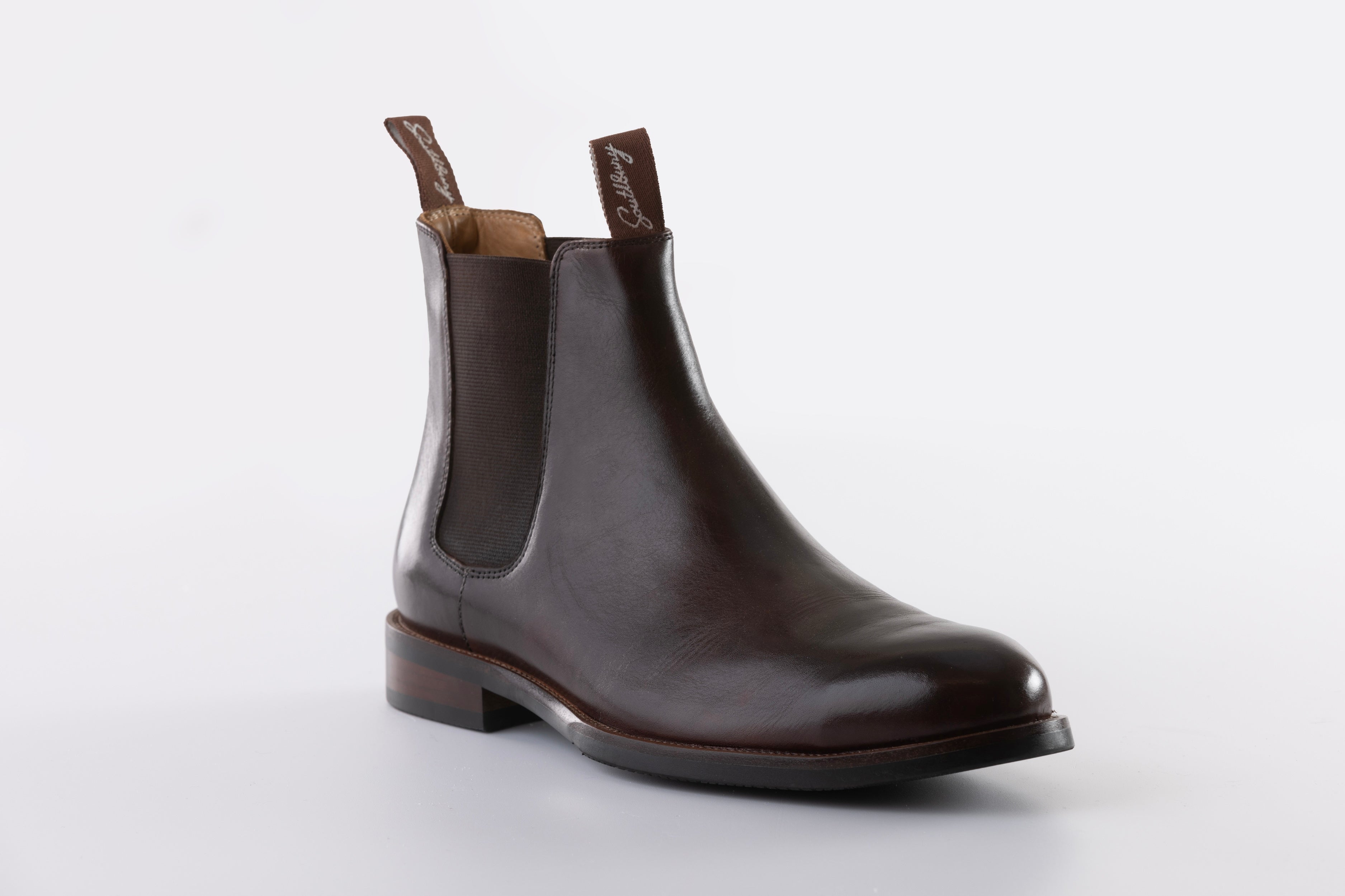 Walnut Color Boot Walnut Drummond Chelsea Boots | Steel Cap Work Footwear – Southbury